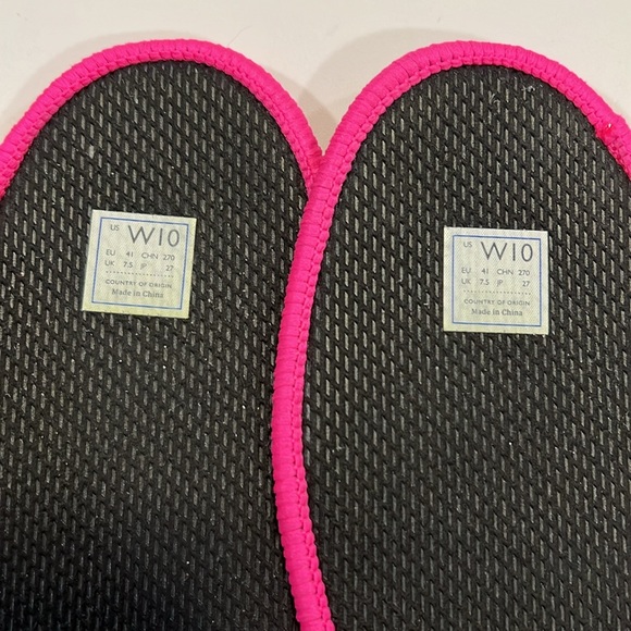 Rothy’s - metallic lattice stitch slip ons, 10 - Picture 8 of 9